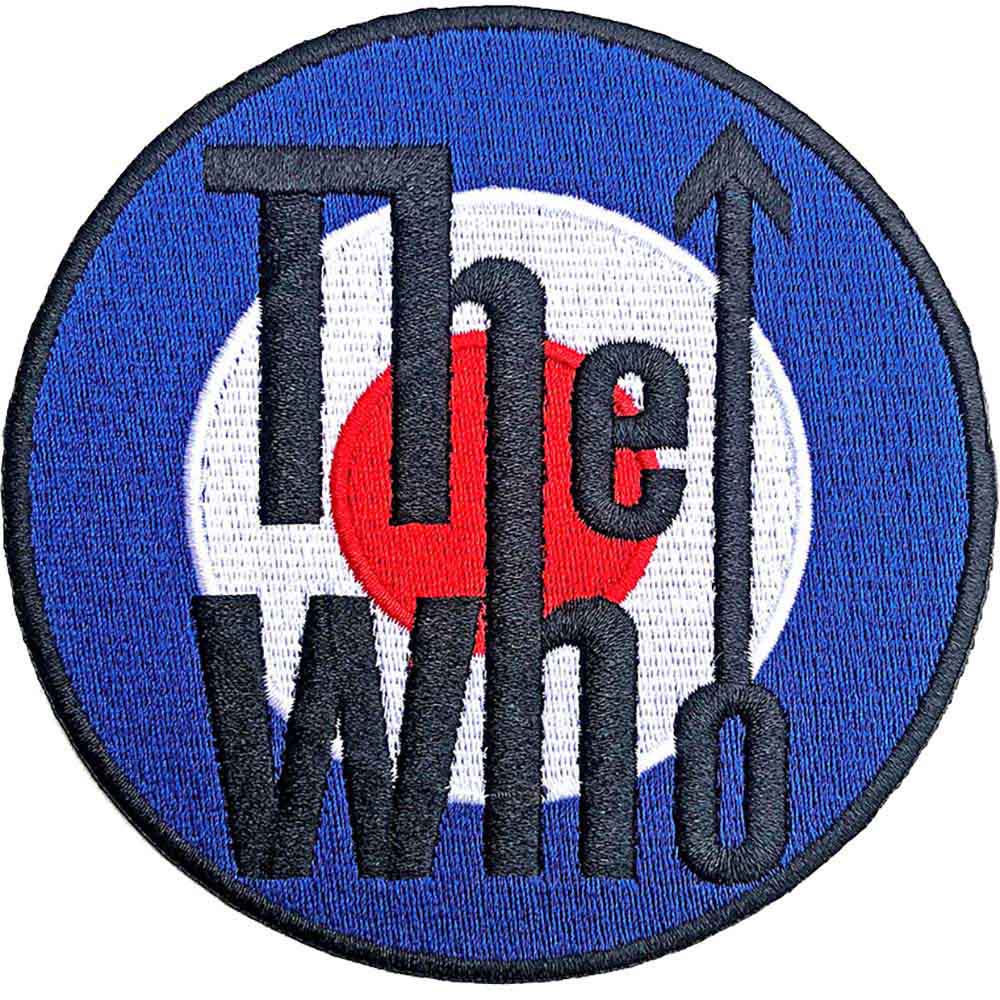 Runder, bunter Aufnäher The Who Target Logo Patch Nr.69