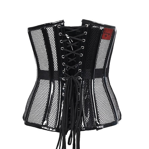 Rückseite mit Schnürung