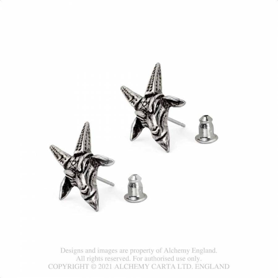 Baphomet Studs Alchemy