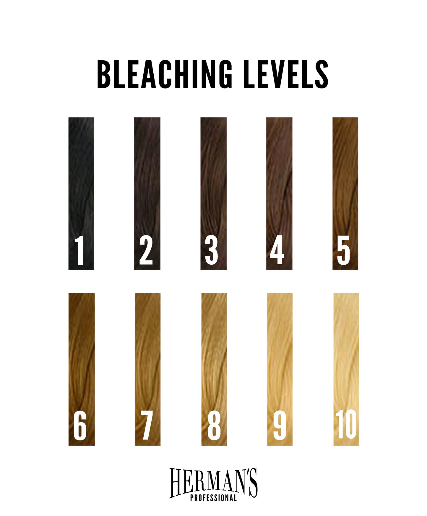 Tabelle 6% BLONDIERUNG Herman's Amazing