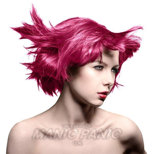 Farbbeispiel CLEO ROSE Haartönung Manic Panic