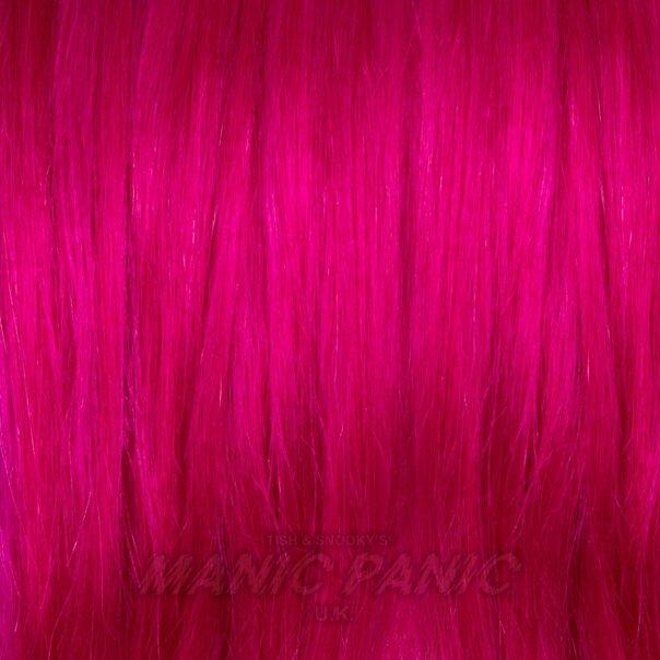 Neonpinkes Haar