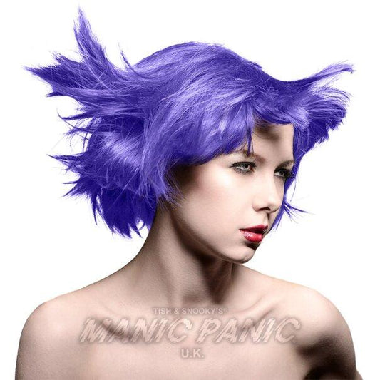 Farbbeispiel ELECTRIC AMETHYST Haartönung Manic Panic