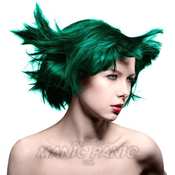 Farbbeispiel ENCHANTED FOREST Haartönung Manic Panic