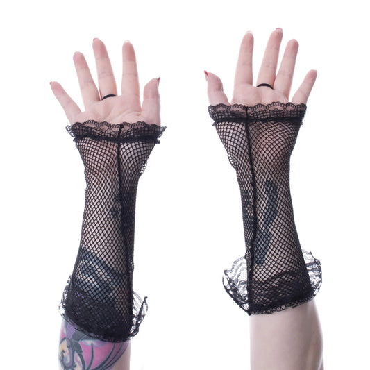 LACE MESH GLOVES Poizen Industries