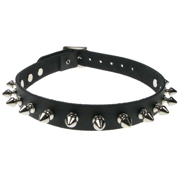 schmaler Choker 1-reihig Killernieten von Bullet69