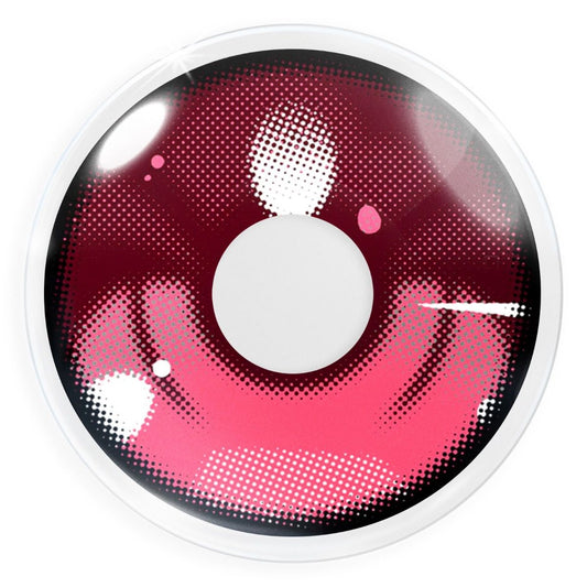 Pinke Kontaktlinse Pink Anime Arc3 von MeralenS