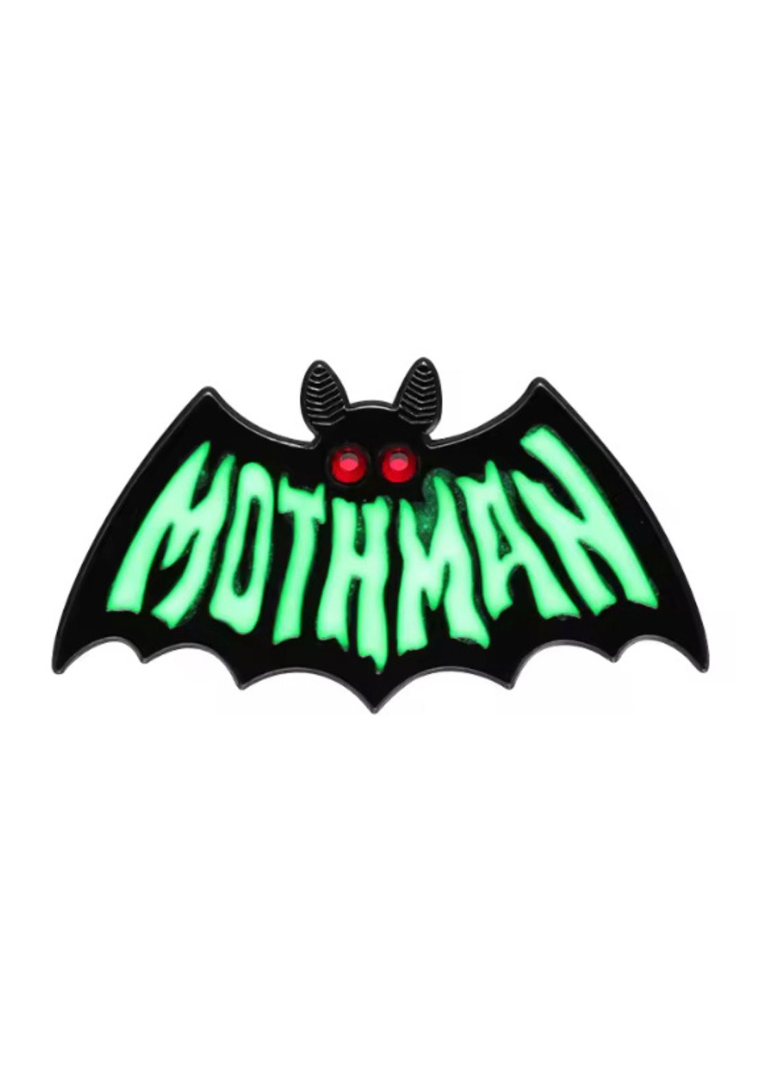 Kleiner Anstecker MOTHMAN Pin von Easure