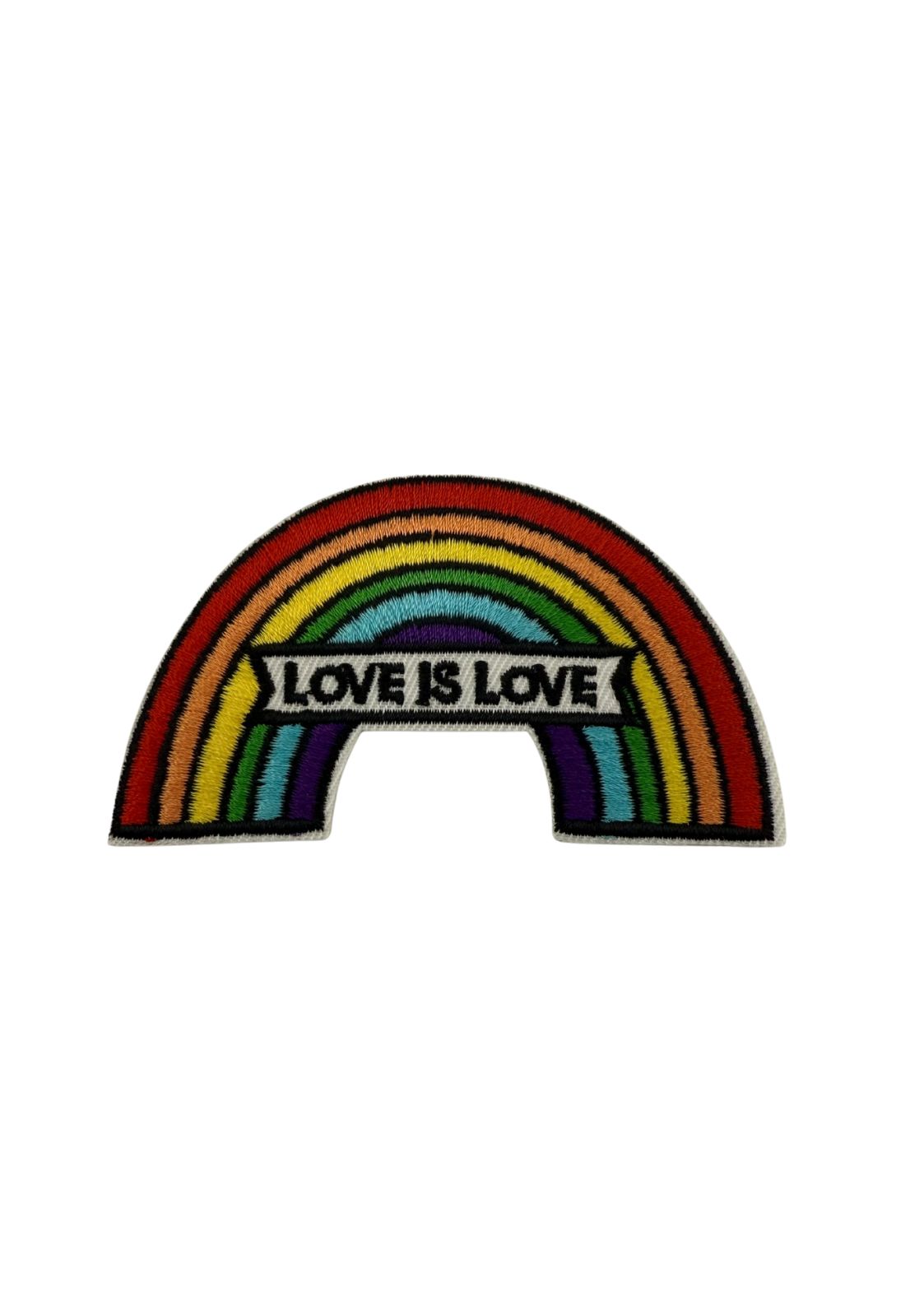 Kleiner Aufnäher LOVE IS LOVE Patch Easure