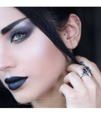 Rabenschädel Ring Alchemy