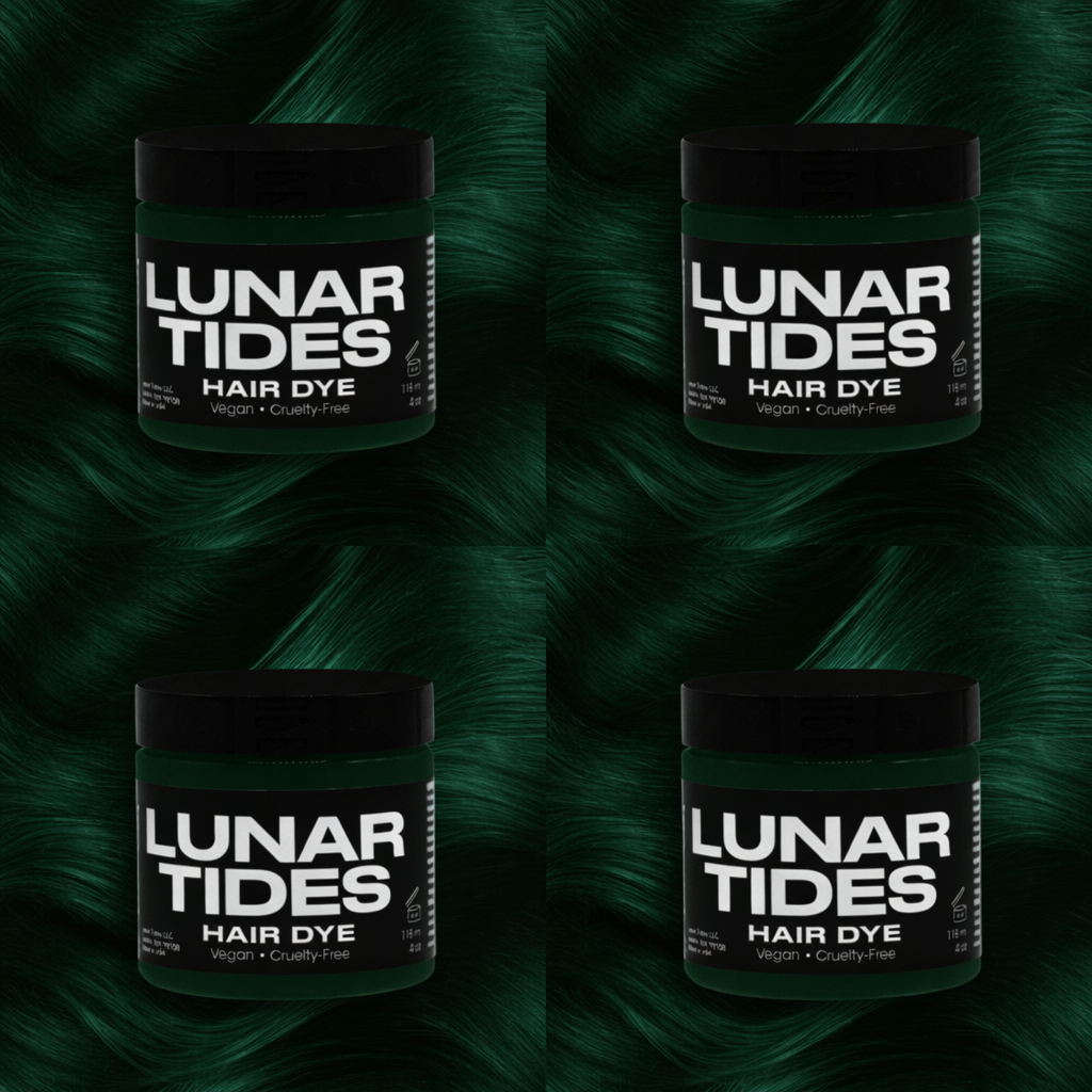 4er-Sparset JUNIPER GREEN Haartönung Lunar Tides