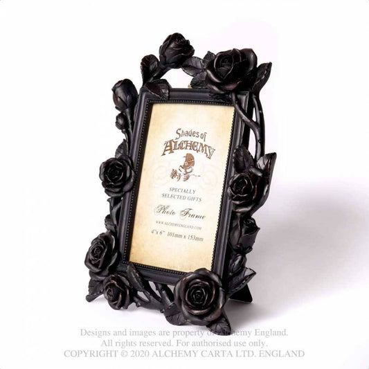 Rose and Vine Photo Frame Black Alchemy