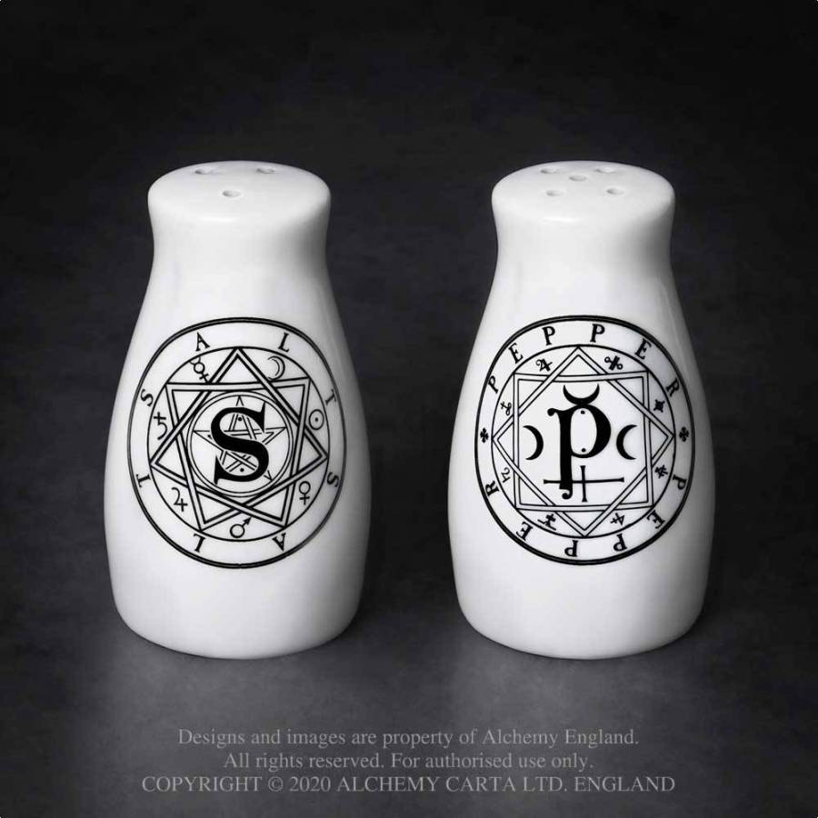 Symbols Salt And Pepper Set Alchemy Colours Shop Hamburg