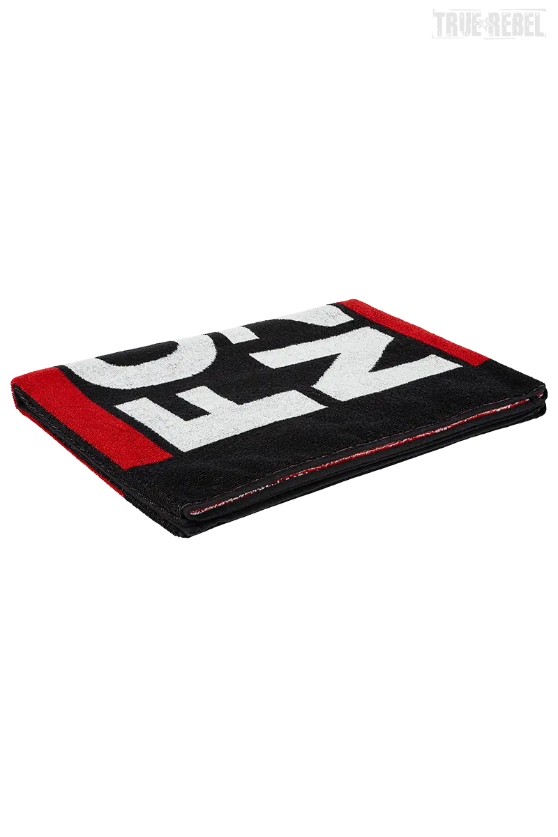 True Rebel FCK NZS Towel Black