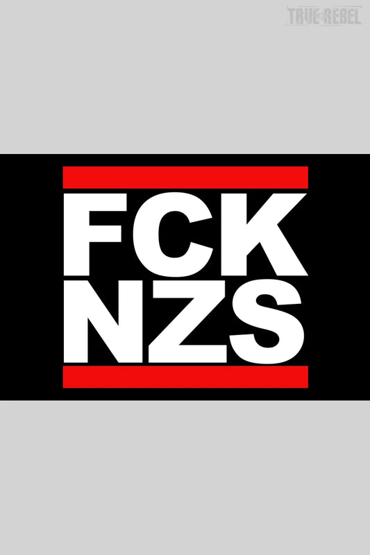 1x1,5m Fahne mit FCK NZS-Aufschrift von True Rebel