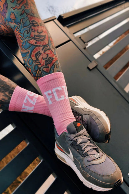 Foto True Rebel Socks FCK NZS Pink