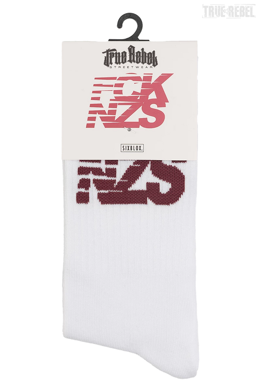 Socks FCK NZS Sports weiss True Rebel