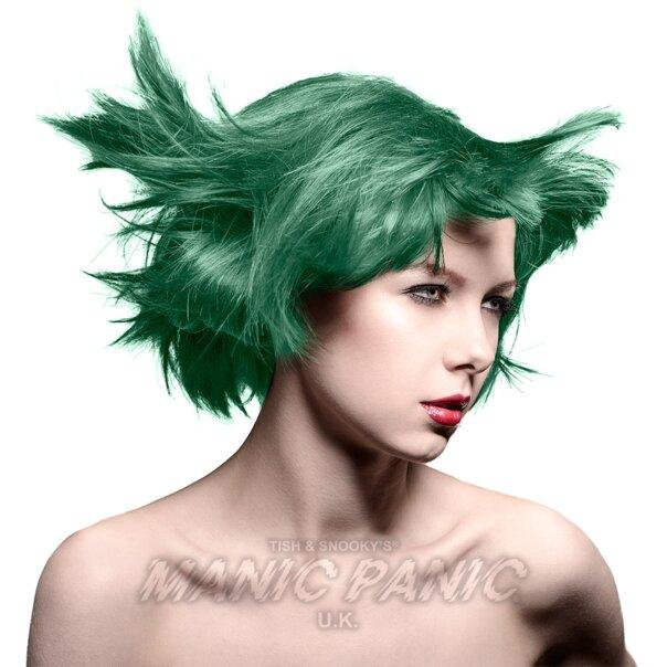 Farbbeispiel VENUS ENVY Haartönung Manic Panic