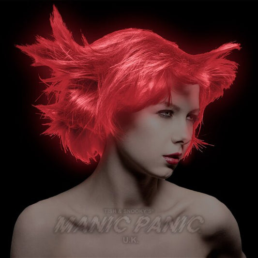 Farbbeispiel UV-WILDFIRE Haartönung Manic Panic