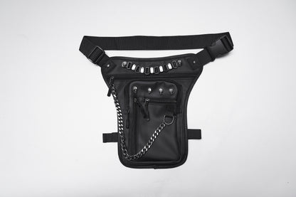 Gürteltasche im Holster-Stil THRILLER HOLSTER WAIST BAG mit vielen Fächern und Details von Punk Rave