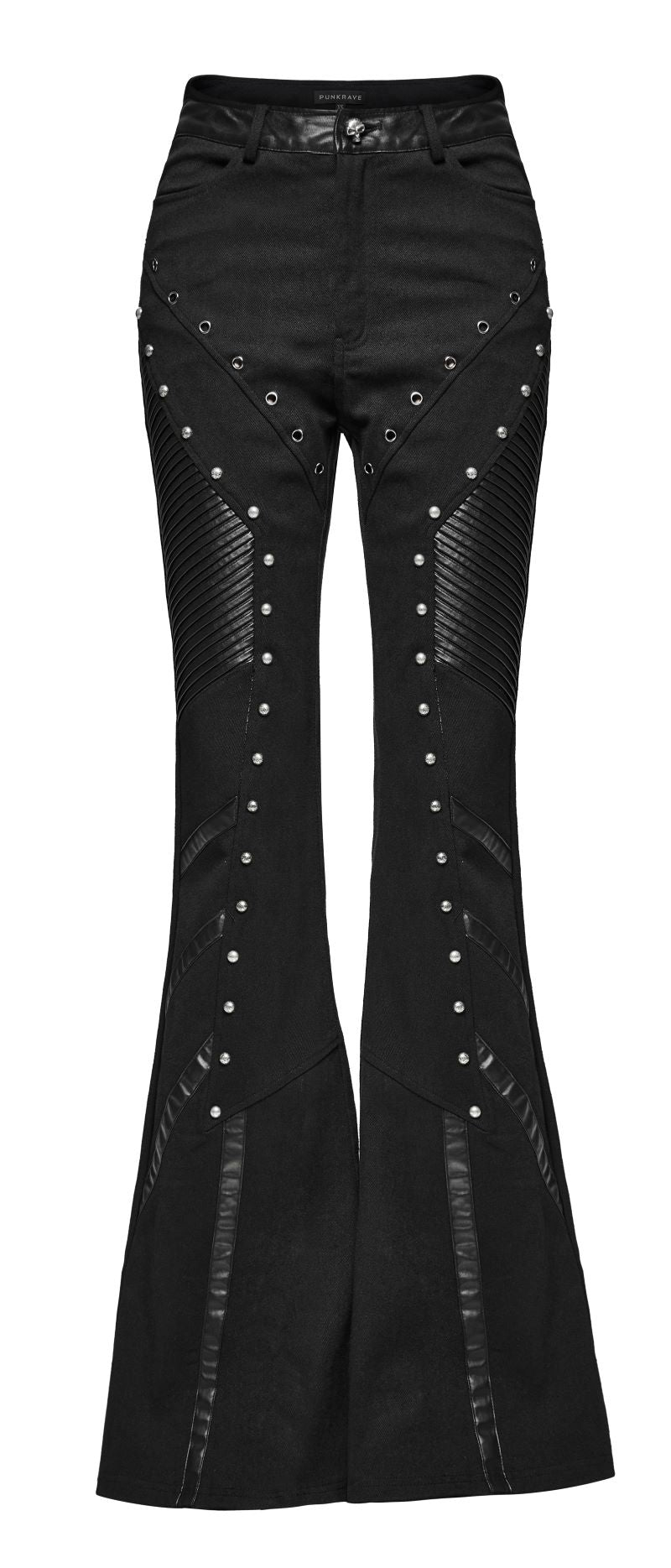 Stigmata Flared Gothic Trousers