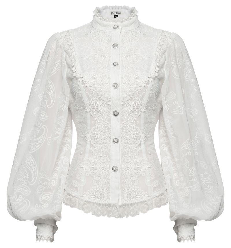 Diadema White Shirt Punk Rave