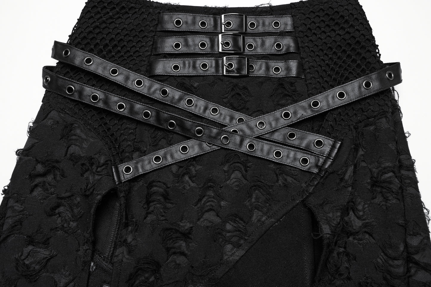 Nahaufnahme Kunstlederriemen