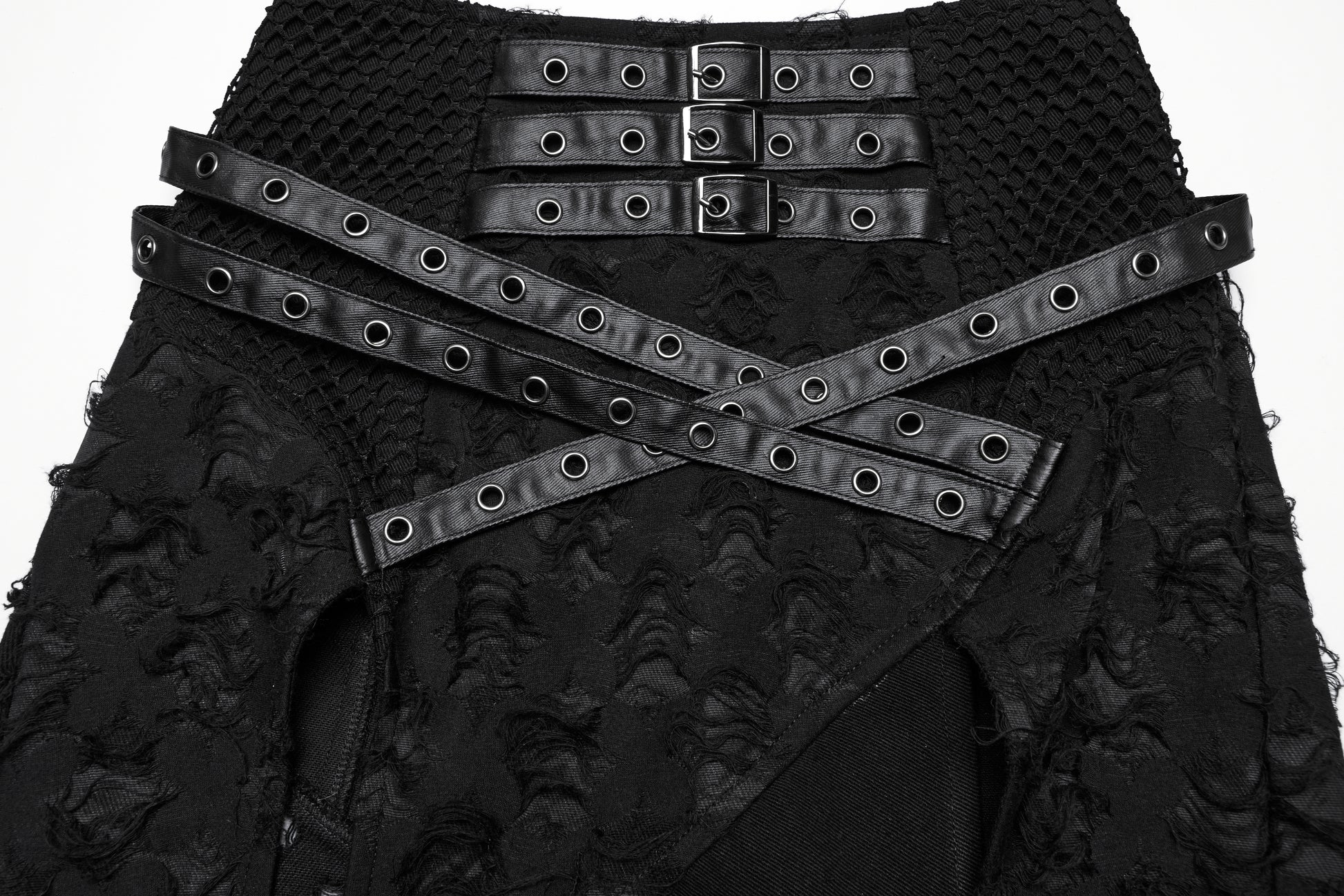 Nahaufnahme Kunstlederriemen