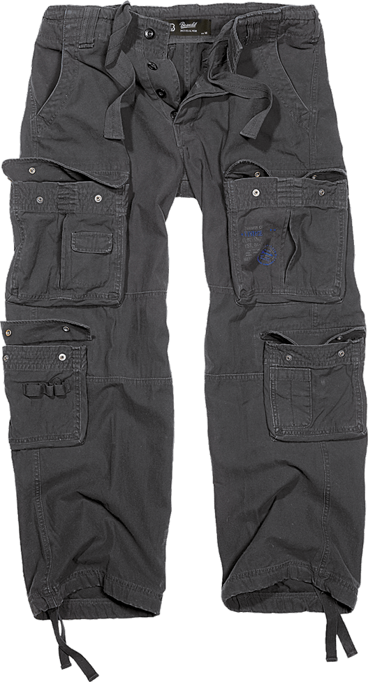 Pure Vintage Pants Black Brandit Colours Shop