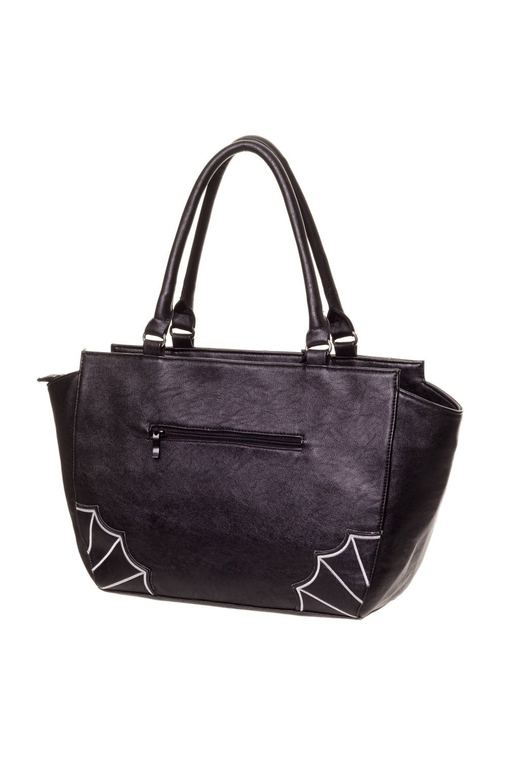 Bats Handbag Banned white