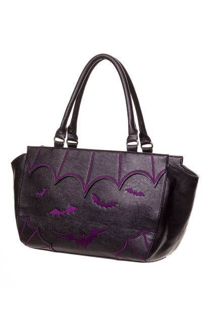 Bats Handbag Banned purple