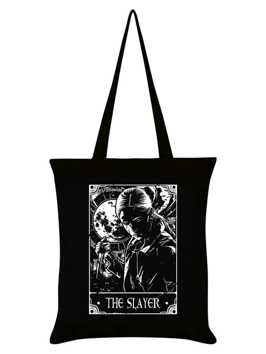 Schwarzer Stoffbeutel Deadly Tarot The Slayer Tote Bag