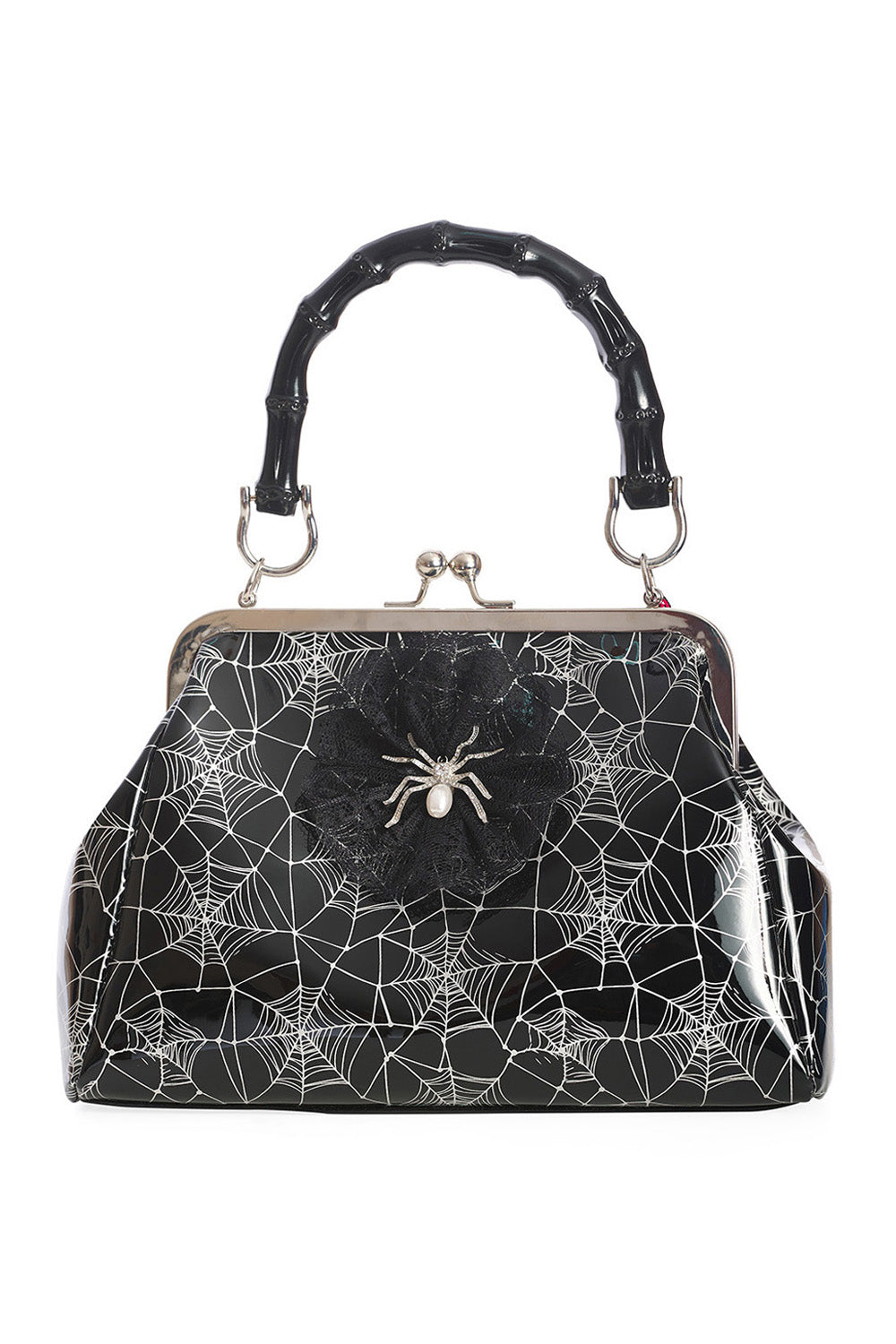 KILLIAN HANDBAG Banned black/silver