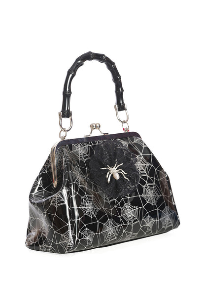 KILLIAN HANDBAG Banned black/silver