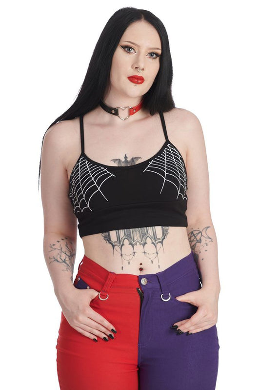 DEADLY NIGHTS CROPPED TOP Banned Colours Soop Hamburg