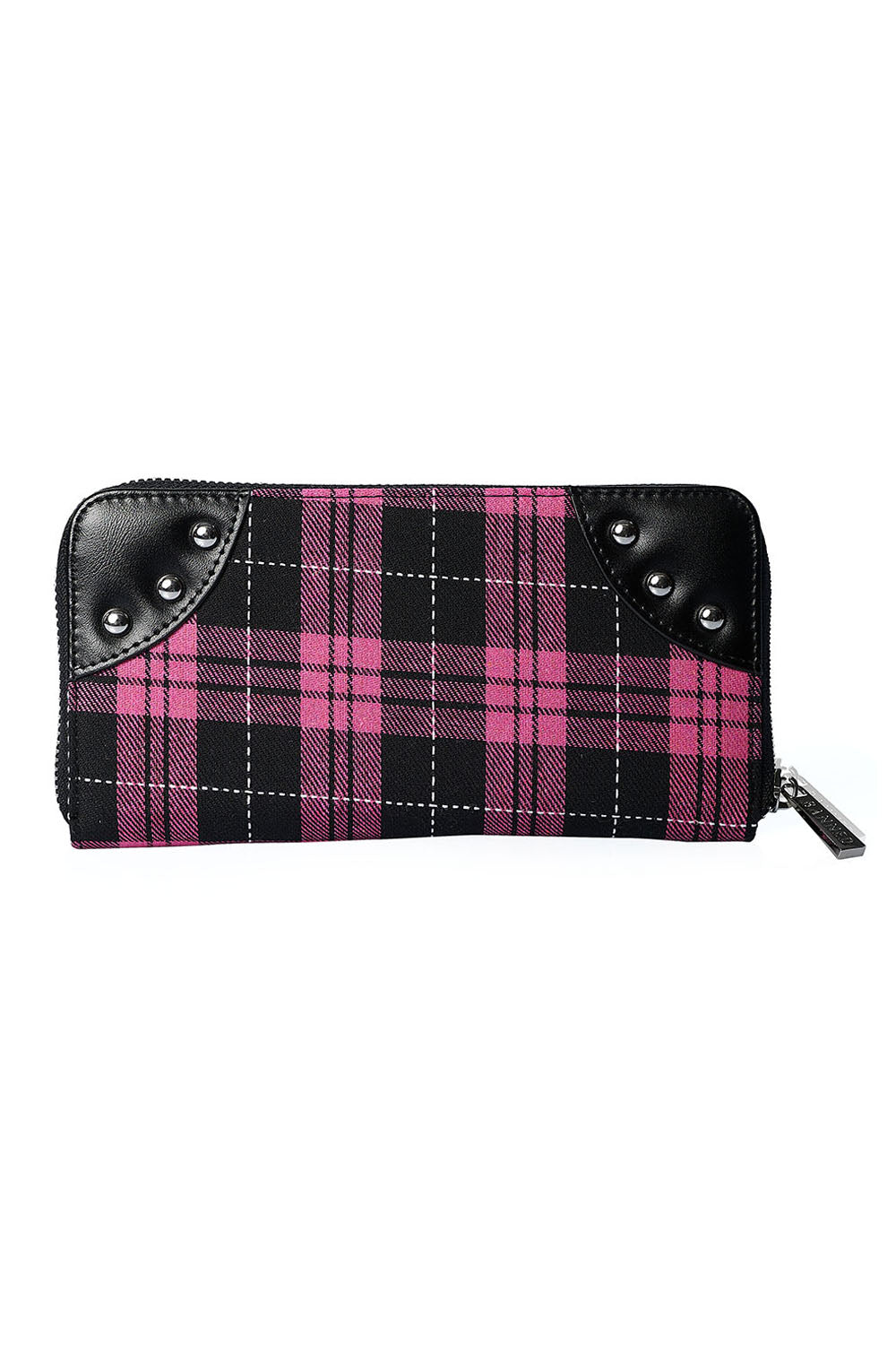 Banned Geldbörse Pink Tartan HANDCUFF WALLET