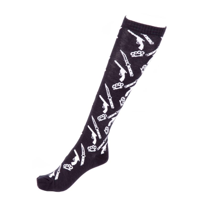 socken wie handschuhe Lange Handschuhe Bones Pink Rock Daddy