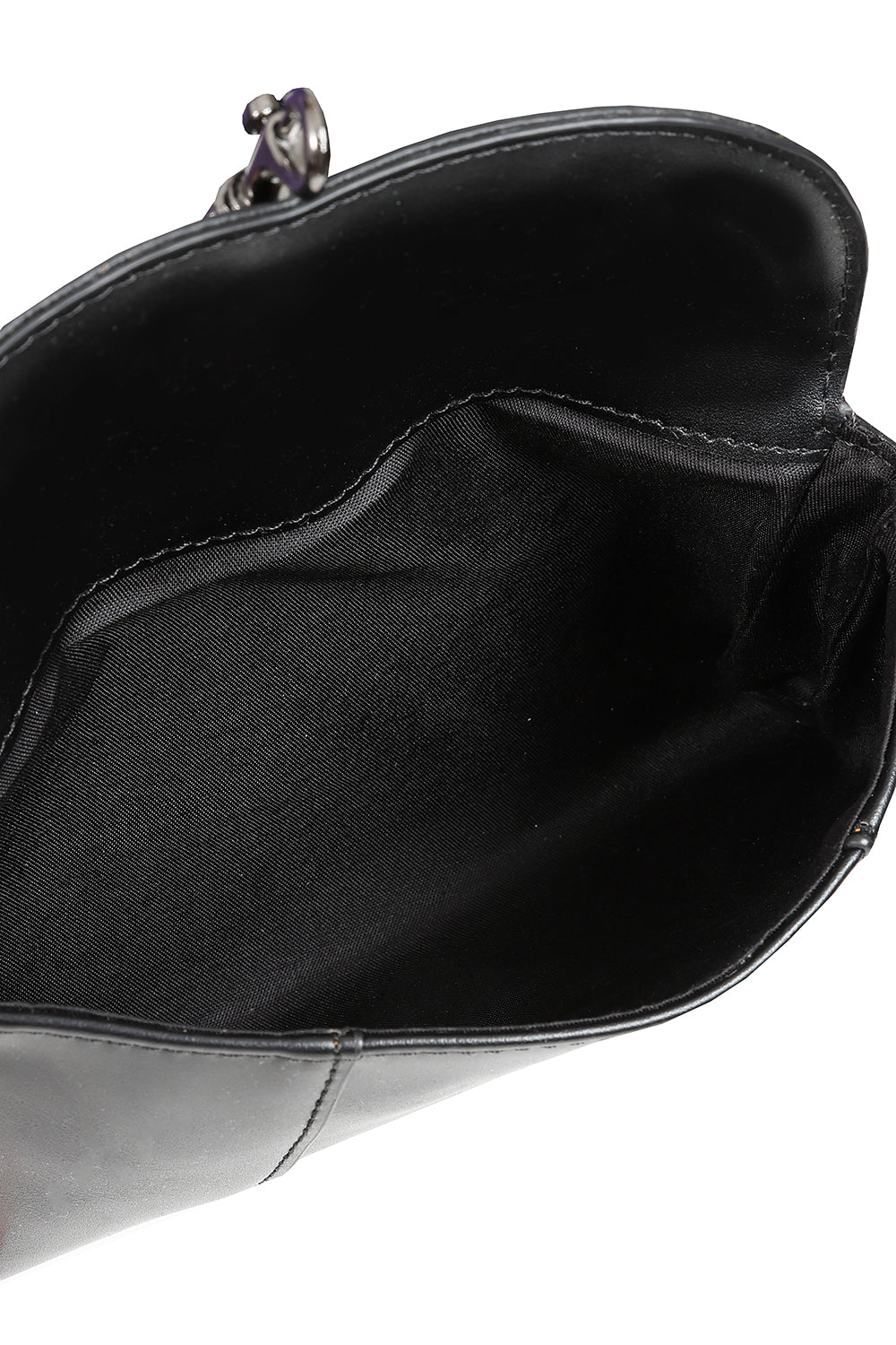 Schwarzer Taillengürtel SHADOW POUCH Belt mit Seitentasche von Banned