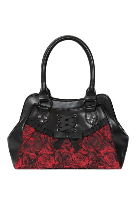 Crimson Thorn Rose Shoulder Bag Banned