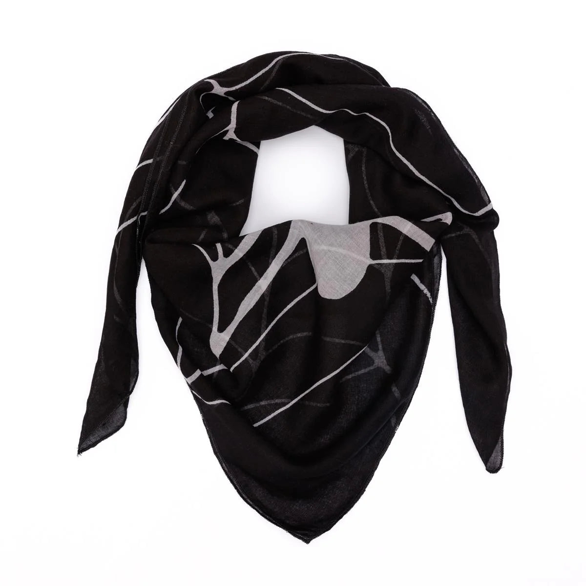 Stylisches Baumwolltuch mit hoch qualitativem Aufdruck auf weichem Stoff.