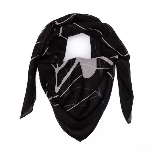 Stylisches Baumwolltuch mit hoch qualitativem Aufdruck auf weichem Stoff.