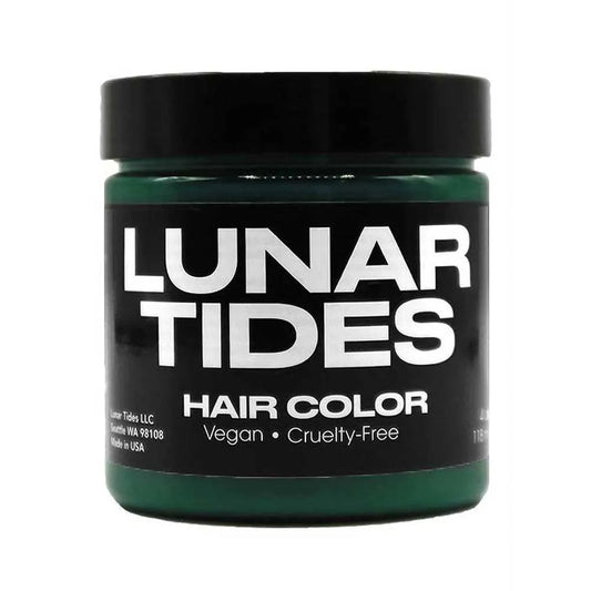 semi-permanente Haartönung JUNIPER GREEN in dem Farbton Dunkelgrün von Lunar Tides