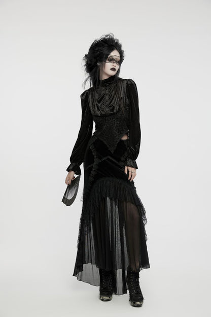 Lady Macbeth Gothic Blouse Top