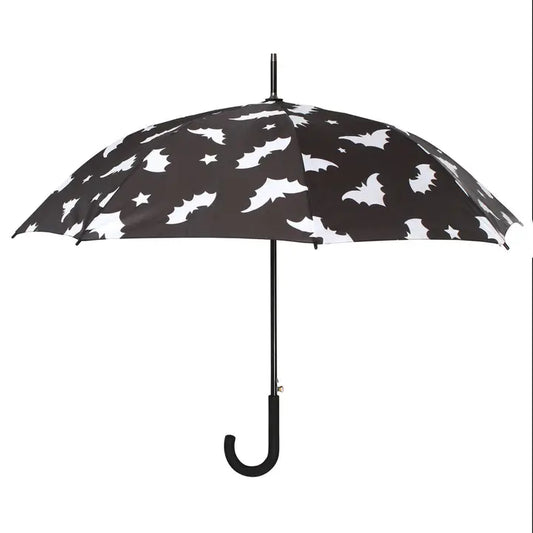 Regenschirm mit Fledermausmuster