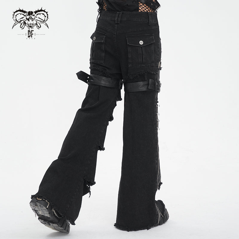 Apocalypse Prophet Punk Wide Trousers