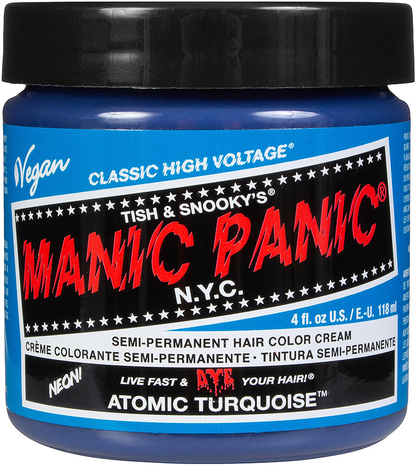 ATOMIC TURQUOISE Hair Dye Manic Panic