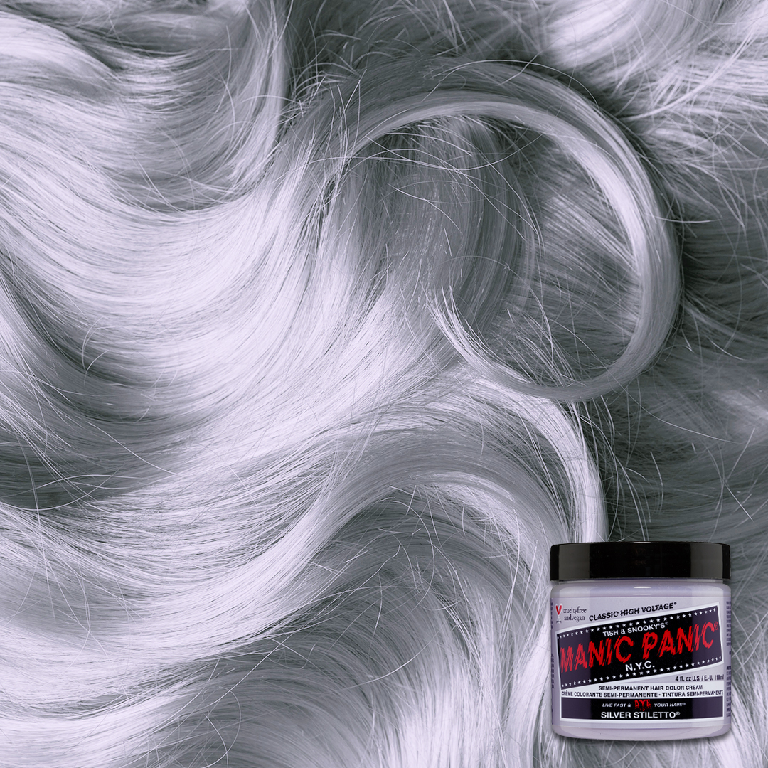 SILVER STILETTO Haartönung Manic Panic