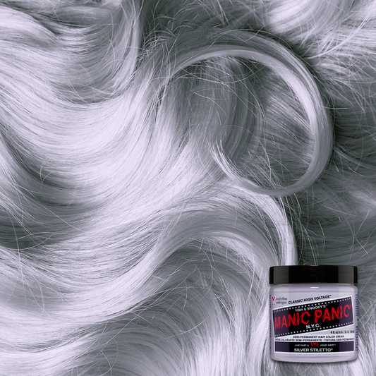 SILVER STILETTO Haartönung Manic Panic