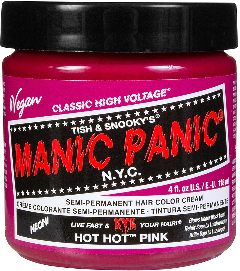 HOT HOT PINK Haartönung Manic Panic