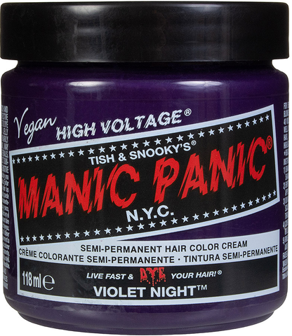 VIOLET NIGHT Hair Dye Manic Panic
